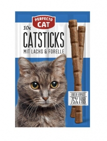 Палочки Perfecto Cat Лосось\Форель 10 шт