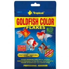 Хлопья для золотых рыб Tropical goldfish color 12г 703717