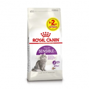 АКЦІЯ Royal Canin Sensible сухий корм для котів з чутливим травленням 8+2 кг
