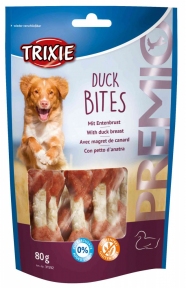 Premio Duck Bites — лакомство-гантельки для собак с уткой, Трикси 31592