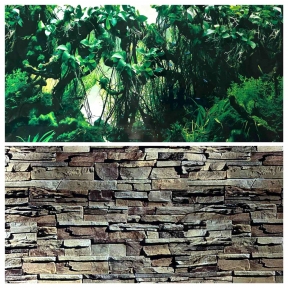 Фон для акваріуму двобічний, 40х15 м