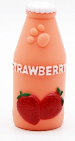 Игрушка Бутылка Йогурта Виниловая 12*6.5 см. 