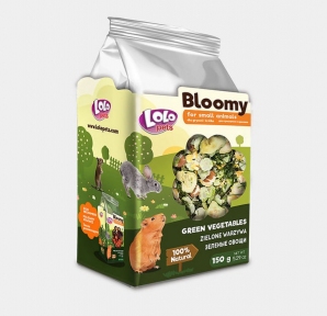 HERBAL для грызунов зеленые овощи 150 г Lolopets 74120