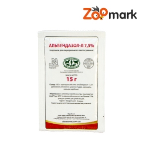 Альбендазол-Л 7,5% — антигельмінтик