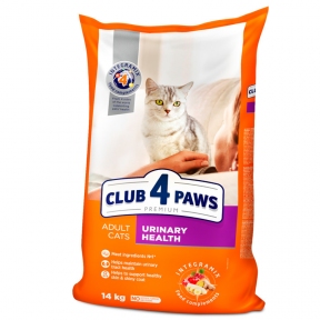 Клуб 4 лапы для котов для здоровья мочеиспускательной системы 11 кг