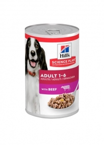 Hill's SP Adult Dog консерва для взрослых собак с говядиной 370 г