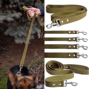 Поводок брезентовий 25мм Фауна