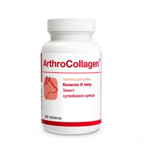 Dolfos Arthro Collagen для укрепления опорно-двигательного аппарата собак, 90 таб