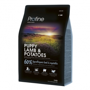 Profine Puppy Lamb & Potatoes корм для цуценят і молодих собак з ягням і картоплею 15кг+3кг