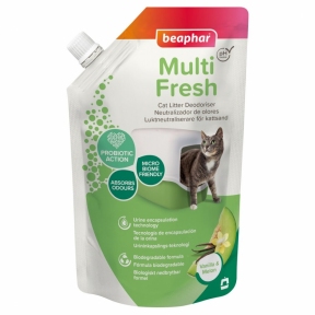 Наполнитель-дезодорант для кошачьего туалета Beaphar Multi Fresh for Cats с ароматом ванили и дыни, 400 г