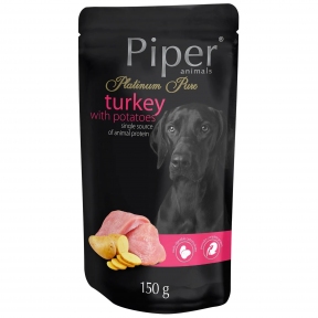 Dolina Notice Piper Platinum Dog индейка и картофель 150г