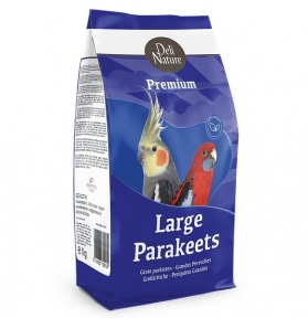 Корм Deli Nature Large Parakeets для средних и крупных попугаев