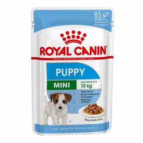 9 + 3 шт Royal Canin wet mini puppy корм для собак 85г 11486 акция