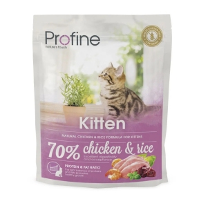 Profine Cat Kitten с курицей и рисом сухой корм для котят 300 г