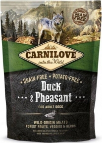Carnilove Duck Pheasant Сухий корм для собак усіх порід з качкою та фазаном 1,5 кг