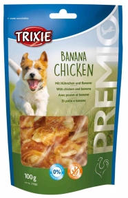 Premio Banana Chicken — лакомство для собак с курицей и бананом, Трикси 31582