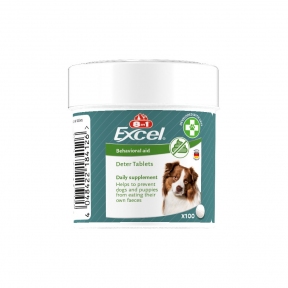 8 в 1 deter - средство для щенков и собак от поедания фекалий 100тб