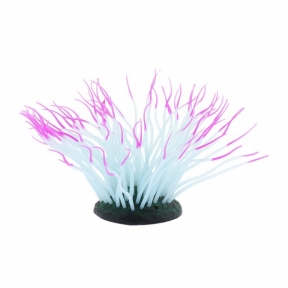 Растение искусственное для аквариума Анемона Флуоресцентная 12 см CL0125