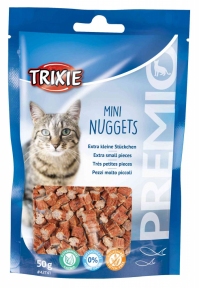 Premio Mini Fish Nuggets - лакомство для кошек с рыбой и курицей, Трикси 42741