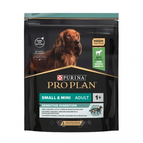 PRO PLAN Adult Small & Mini Sensitive Digestion cухой корм для взрослых собак мелких пород с чувствительным пищеварением с ягненком