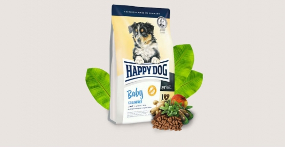 Happy dog корм для собак Суприм Беби с картофельными хлопьями 1кг