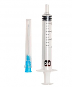 Шприц одноразовый стерильный, 3-компонентный,  – для ветеринарных и медицинских инъекций.