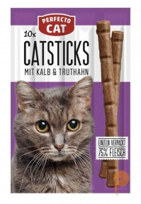 Палочки Perfecto Cat Catsticks индейка\ягненок 10шт