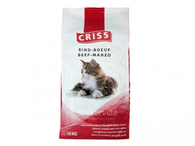 CRISS Говядина сухой корм для котов