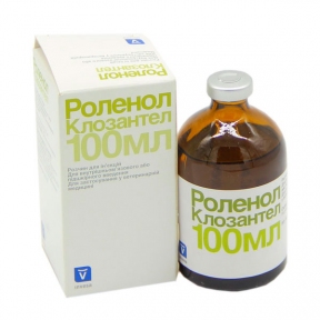 Роленол 5% — противопаразитарное