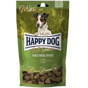 Лакомство Happy Dog SoftSnack Mini Neuseeland с ягненком мягкие закуски для собак мелких пород 100 г