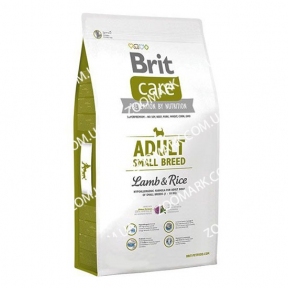 Brit Care S Adult  с ягненком и рисом  для собак весом до 10 кг
