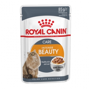 Royal Canin Intense Beauty (Роял Канин Интенс Бьюти) консервы для кошек в соусе 85 г