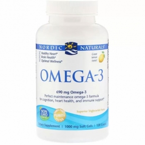 Рыбий жир Перфект Vit&Min Omega 3+ 50 капсул