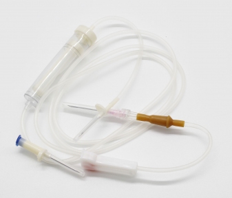 Система переливання крові, голка метал. Луєр лок, 18G, 1,2*40 мм.