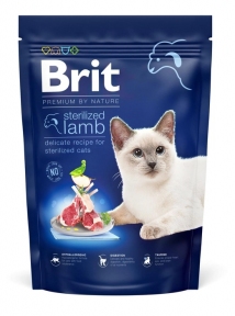 Brit Premium by Nature Cat Sterilized Lamb Сухой корм для стерилизованных кошек с ягненком