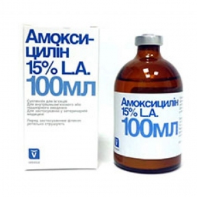 Амоксицилин Дофарма 15% 100 мл