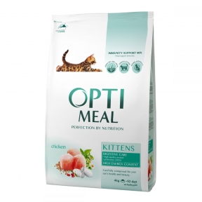Optimeal Kittens сухий корм для кошенят з куркою