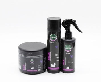 Набор для ухода за шерстью Silk (маска, спрей, шампунь) -20%
