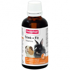 Trink + Fit вітаміни для вовни і кісток для гризунів 50мл 102600