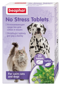 Таблетки Beafar No Stress Tablets Антистресс для собак и кошек 20 табл.