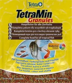 Тetra MIN Granules для всех видов рыб в гранулах