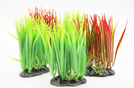 Набор растений для аквариума, 9х5х13 см (5 шт)