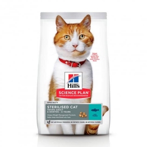Hills (Хиллс) Adult Sterilised Cat Tuna- Сухой корм с тунцом для стерилизованных кошек