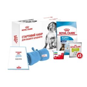 АКЦИЯ Набор для щенков Royal Canin Maxi Puppy 1 кг + 5 шт Educ 50 г