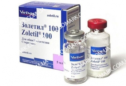 Золетил - 100-загальна анестезія