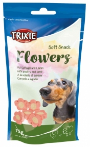 Flowers-м'які ласощі для собак з птахом і бараниною, Тріксі 31492