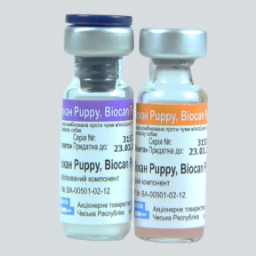Биокан Рирру (Паппи) вакцина для собак, Bioveta