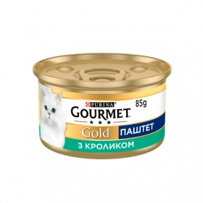 Gourmet Gold паштет для котів із кроликом, 85 г
