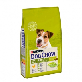 Dog Chow Adult Small Breed сухий корм для собак дрібних порід із куркою, 2,5 кг