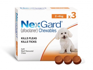 Nexgard (Нексгард) - таблетки для собак от блох и клещей